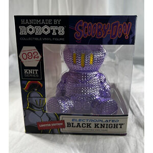 Handmade Robots Black Night Vinyl Figure #092 Knit Series Scooby-Doo NEW Sealed